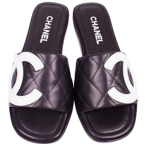 chanel slides 2023|chanel sandals official site.